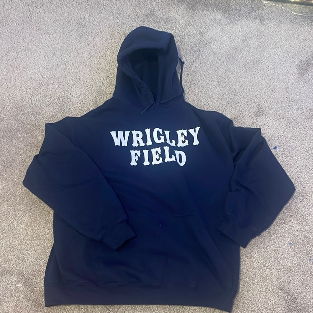 Wrigley Field Navy Blue Hoodie